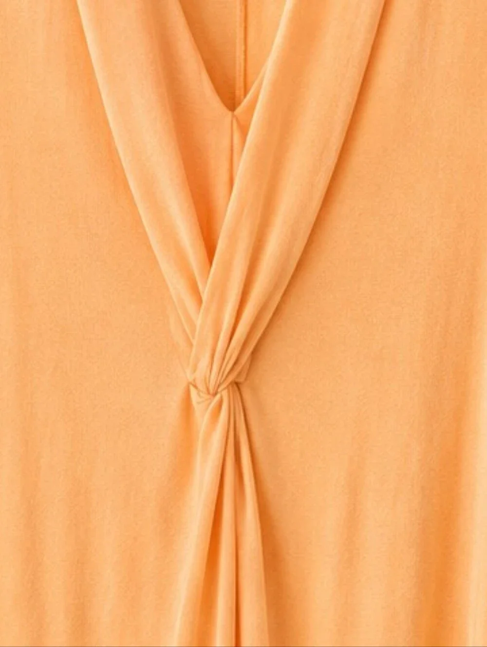 Soft Surroundings Sleeveless Twist Front Sharkbite Tunic Medium Petite - Picture 2 of 5